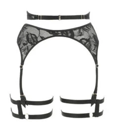 Porte-jarretelles Twist And Love En Dentelle Aubade Boite à Désir 10 Porte-jarretelles Twist And Love En Dentelle Aubade Boite à Désir -Sous Vêtement Soldes porte jarretelles aubade boite a desir noir 3