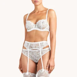 Porte-jarretelles Aubade Pour Toujours 10 Porte-jarretelles Aubade Pour Toujours -Sous Vêtement Soldes porte jarretelles aubade pour toujours blanc casse 3