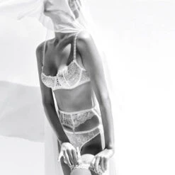 Porte-jarretelles Aubade Pour Toujours 11 Porte-jarretelles Aubade Pour Toujours -Sous Vêtement Soldes porte jarretelles aubade pour toujours blanc casse 4