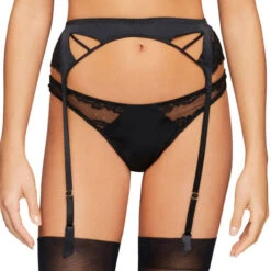 Porte-jarretelles En Soie Coco De Mer Seraphine