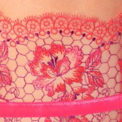 Porte-jarretelles 6 Attaches Dita Von Teese Evelina -Sous Vêtement Soldes porte jarretelles dita von teese evelina rose 3