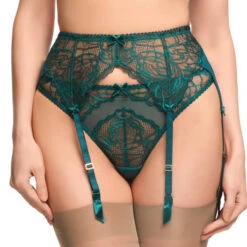 Porte-jarretelles 6 Attaches En Dentelle Dita Von Teese Gwendoline