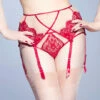 Porte-jarretelles 6 Attaches Dita Von Teese Maestra -Sous Vêtement Soldes porte jarretelles dita von teese maestra rouge