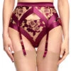 Porte-jarretelles Dita Von Teese Rosabelle 1 Porte-jarretelles Dita Von Teese Rosabelle -Sous Vêtement Soldes porte jarretelles dita von teese rosabelle violet