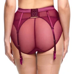 Porte-jarretelles Dita Von Teese Rosabelle -Sous Vêtement Soldes porte jarretelles dita von teese rosabelle violet 2