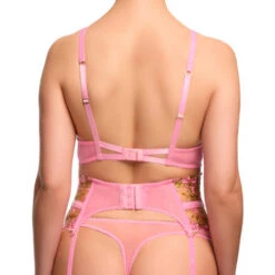 Porte-jarretelles Dita Von Teese Rosewyn -Sous Vêtement Soldes porte jarretelles dita von teese rosewyn rose 3