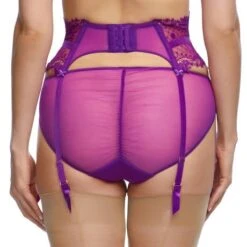 Porte-jarretelles 6 Attaches Dita Von Teese Vedette -Sous Vêtement Soldes porte jarretelles dita von teese vedette violet 3