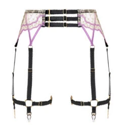 Porte-jarretelles 6 Attaches Edge O' Beyond Abi 9 Porte-jarretelles 6 Attaches Edge O' Beyond Abi -Sous Vêtement Soldes porte jarretelles edge o beyond abi violet 2