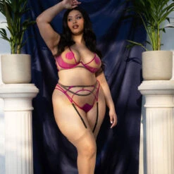 Porte-jarretelles En Soie Edge O' Beyond Barbie 11 Porte-jarretelles En Soie Edge O' Beyond Barbie -Sous Vêtement Soldes porte jarretelles edge o beyond barbie fuchsia 4