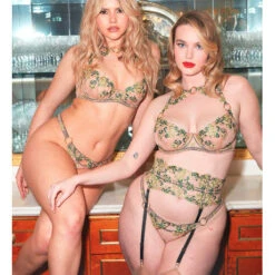 Serre-taille Porte-jarretelles Edge O' Beyond Jess -Sous Vêtement Soldes porte jarretelles edge o beyond jess vert rose 7