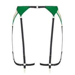Nouvelles Arrivées -Sous Vêtement Soldes porte jarretelles edge o beyond laura vert 1