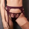 Porte-jarretelles En Soie Fleur Of England Bordeaux 1 Porte-jarretelles En Soie Fleur Of England Bordeaux -Sous Vêtement Soldes porte jarretelles fleur of england bordeaux bordeaux