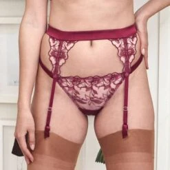 Porte-jarretelles En Soie Fleur Of England Marilyn