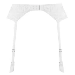 Porte-jarretelles En Soie Fleur Of England Signature 9 Porte-jarretelles En Soie Fleur Of England Signature -Sous Vêtement Soldes porte jarretelles fleur of england signature blanc 2