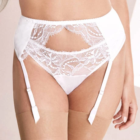 Porte-jarretelles En Soie Fleur Of England Signature 3 Porte-jarretelles En Soie Fleur Of England Signature