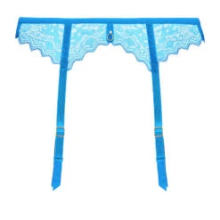 Porte-jarretelles En Dentelle Freya Temptress -Sous Vêtement Soldes porte jarretelles freya temptress bleu 2