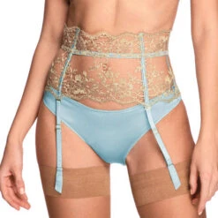 Serre Taille Porte-jarretelles I.D. Sarrieri Lumière Du Soleil -Sous Vêtement Soldes porte jarretelles i d sarrieri lumiere du soleil bleu or 2