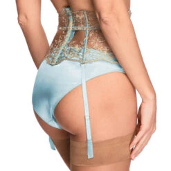 Serre Taille Porte-jarretelles I.D. Sarrieri Lumière Du Soleil -Sous Vêtement Soldes porte jarretelles i d sarrieri lumiere du soleil bleu or 3