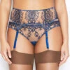Porte-jarretelles Katherine Hamilton Abrielle -Sous Vêtement Soldes porte jarretelles katherine hamilton abrielle bleu