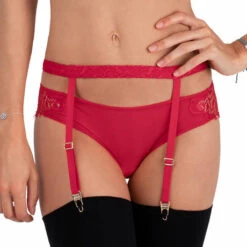 Porte-jarretelles La Perla Apollonia -Sous Vêtement Soldes porte jarretelles la perla apollonia rouge 2