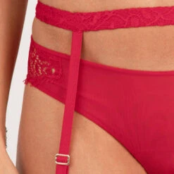 Porte-jarretelles La Perla Apollonia -Sous Vêtement Soldes porte jarretelles la perla apollonia rouge 5
