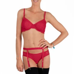 Porte-jarretelles La Perla Apollonia -Sous Vêtement Soldes porte jarretelles la perla apollonia rouge 6