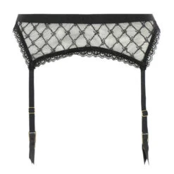 Sous Vêtement Soldes -Sous Vêtement Soldes porte jarretelles love stories black chic noir 1