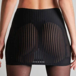 Jupe Porte-jarretelles Maison Close Bande à Part -Sous Vêtement Soldes porte jarretelles maison close bande a part noir 3