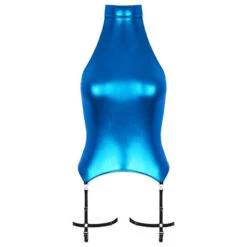 Débardeur Porte-jarretelles Maison Close Blue Angel -Sous Vêtement Soldes porte jarretelles maison close blue angel bleu electrique 1