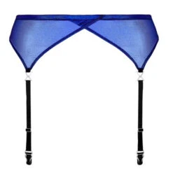 Porte-jarretelles Maison Close Blue Angel -Sous Vêtement Soldes porte jarretelles maison close blue angel bleu marine 1