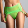 Porte-jarretelles Avec Jarretelles Amovibles Maison Close Corps à Corps Néon -Sous Vêtement Soldes porte jarretelles maison close corps a corps neon vert