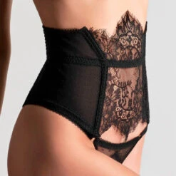 Serre-taille Porte-jarretelles Maison Close Inspiration Divine 12 Serre-taille Porte-jarretelles Maison Close Inspiration Divine -Sous Vêtement Soldes porte jarretelles maison close inspiration divine noir 2