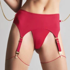 Porte-jarretelles Avec Menottes Maison Close Tapage Nocturne