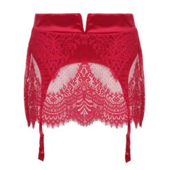 Porte-jarretelles En Dentelle Prelude The Black Swan -Sous Vêtement Soldes porte jarretelles prelude the black swan rouge 1