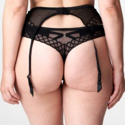 Kit Chocker Et Porte-jarretelles PrimaDonna Vya -Sous Vêtement Soldes porte jarretelles primadonna vya noir 2