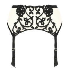 Sous Vêtement Soldes -Sous Vêtement Soldes porte jarretelles ritratti milano crystal noir 1