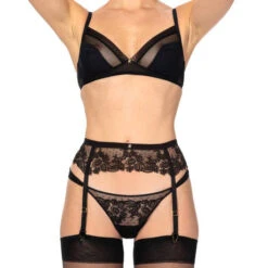 Porte-jarretelles Ritratti Milano Dream 7 Porte-jarretelles Ritratti Milano Dream -Sous Vêtement Soldes porte jarretelles ritratti milano dream noir 2