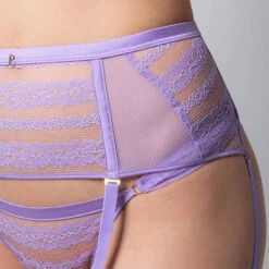 Porte-jarretelles Ritratti Milano Honey -Sous Vêtement Soldes porte jarretelles ritratti milano honey lilas 2