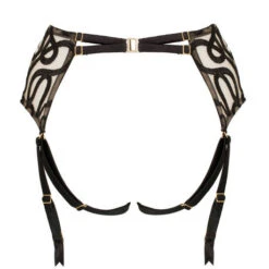 Porte-jarretelles Studio Pia Naga 8 Porte-jarretelles Studio Pia Naga -Sous Vêtement Soldes porte jarretelles studio pia naga noir 2