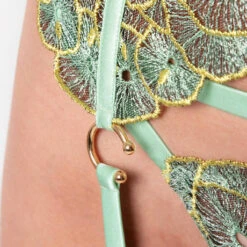 Porte-jarretelles Studio Pia Vida -Sous Vêtement Soldes porte jarretelles studio pia vida vert d eau 3