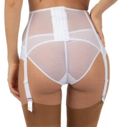 Serre-taille Porte-jarretelles Chantal Thomass Encens'moi -Sous Vêtement Soldes serre taille chantal thomass encens moi blanc 2