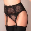 Porte-jarretelles En Dentelle Lise Charmel Soir De Venise 2 Porte-jarretelles En Dentelle Lise Charmel Soir De Venise -Sous Vêtement Soldes serre taille lise charmel soir de venise noir